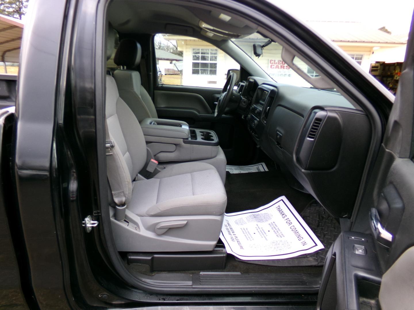 2014 Black /Gray Chevrolet Silverado 1500 Work Truck 1WT Regular Cab 2WD (1GCNCPEH9EZ) with an 4.3L V6 OHV 12V engine, 6-Speed Automatic transmission, located at 401 First NE, Bearden, AR, 71720, (870) 687-3414, 33.726528, -92.611519 - Photo#13